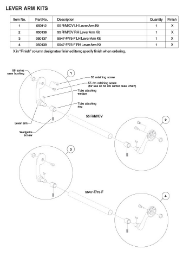 Lever Arm Kits